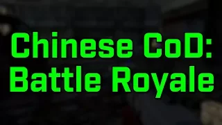 Chinese Call Of Duty:  BATTLE ROYALE!