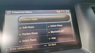 2014 Nissan Pathfinder saved Bluetooth phone delete procedure.