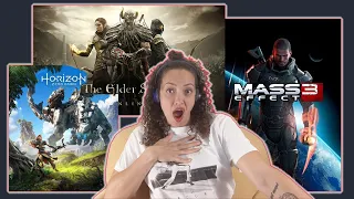 Non Gamer Watches #37 Elder Scrolls, Mass Effect 3, & Horizon Zero Dawn