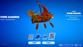 Purchasing SOARING GLIDER BUNDLE IN FORTNITE!