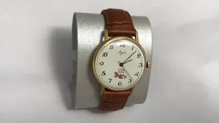 Мужские наручные часы Луч из СССР в позолоте