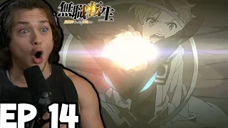 THE STRONGEST ATTACK YET!! || RUDY VS NORTH SAINT!! || Mushoku Tensei Episode 14 Reaction