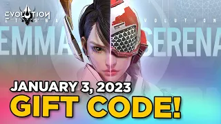 GIFTCODE (Jan 3, 2023) | ETERNAL EVOLUTION