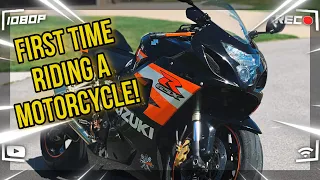 I BOUGHT A GSXR600 AS MY FIRST BIKE!!