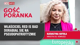 Katarzyna Kotula o Red is Bad: dorabianie się na pseudopatriotyzmie