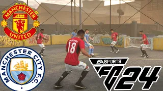 Fc24 Man Utd vs Man City Rush Football Volta Football 4k