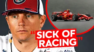 Kimi Raikkonen Is HAPPY His Career Has Come To An End... Here's Why!