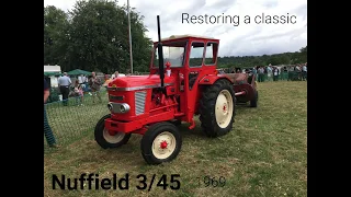 Nuffield 3/45 Vintage Tractor Restoration