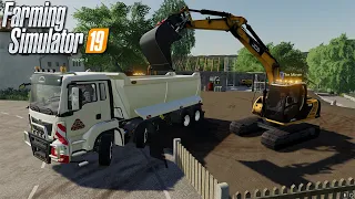 🚧Multiplayer With Just Constructor And Helper 2🚧 || Public Work Stappenbach || FS19 MINING MODS