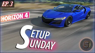 SETUP SUNDAY #3 How To Tune Forza Horizon 4 Acura NSX Tune S1 Grip Build FH4 Acura NSX