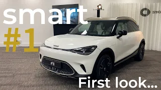 New smart #1 SUV First Look! | 2023 smart #1 Launch Edition walkaround and interior guide