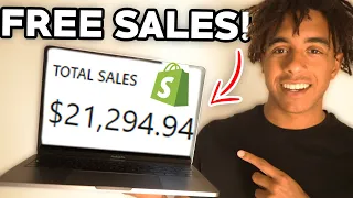 How I Make $3,092/Week With FREE Traffic On Shopify (No Ads)