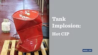 Tank Implosion Caused by Hot CIP