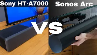 Epic Sound Showdown: Sonos Arc vs. Sony HT-A7000 - Who Wins the Battle?