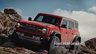 Ford Bronco Raptor Teaser 2022