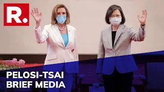 US-Taiwan Joint Press Conference: Pelosi Accuses China Of Standing In The Way Of Taipei's Freedom