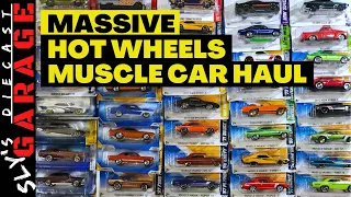 MASSIVE! Hot Wheels Muscle Car Collection | Super Treasure Hunt | Weekend Diecast Ep.1