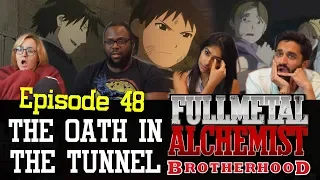 Fullmetal Alchemist: Brotherhood - Episode 48 The Oath in the Tunnel - Group Reaction