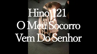 Hino 121 - O Meu Socorro Vem Do Senhor ( Teclado e euphonium )