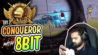 ME NOOB ?? S12 CONQUEROR APPROACHING || PUBG MOBILE || 8bit MAMBA