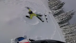 Snowboarding in Bukovel 2019