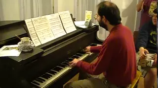 Ghosts 'n Goblins - 魔界村 - theme sight-read by Tom Brier, piano - ピアノ