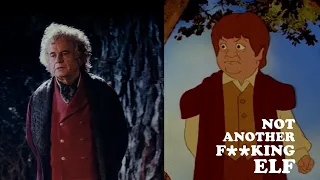 Lord Of The Rings Animated vs Live Action: Bilbo's Birthday Speech | Not Another F****** Elf