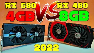 RX 580 4Gb vs RX 480 8Gb - How much VRAM do you need for 1080p? Benchmarks in 19 Games - 2022