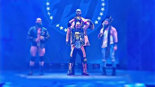 Elias, Jaxson Ryker, AJ Styles & Omos Entrances: Raw, May 10, 2021 - 1080p