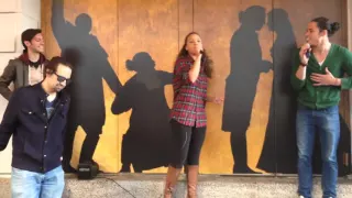 Ham4Ham Jasmine & Anthony singing "No Air" by Jordin Sparks 10/15