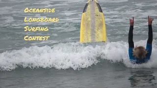 Longboard Surfing Contest - Oceanside Pier