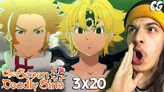 MELIODAS & ZELDRIS VS ARTHUR PENDRAGON!!! - React Nanatsu No Taizai EP 20 Temporada 3