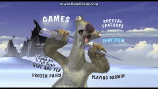 Ice Age 2002 DVD Menu Walkthrough