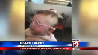 Health Alert: Donations to help infant vision program