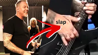 James Hetfield secretly wants to be a BASSIST