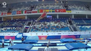 Andrey YUDIN (RUS) - 2021 European bronze medallist, Trampoline