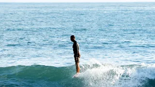 Mikey February and JJ Wessels Surfing San Onofre (Twin Fins and Longboards)