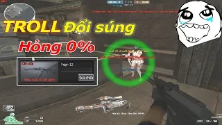 TROLL Đổi Súng Shotgun Hỏng 0%, Phản Ứng Cực Kỳ Hài Hước.