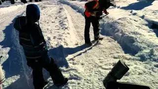 Ice fishing Quebec City 15 Feb 2016