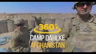 360 Afghanistan: Soldiers use artillery to deter enemy rockets