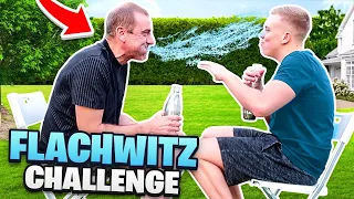 Flachwitz Wasserschlacht 2.0 🤣 💦(mit Papa)