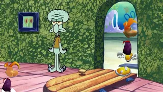 Squidward kicks every Rayman of his house