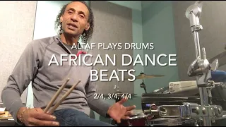 African dance beats for Drum Set (Afro Beats - Dance - Pop - Rock - Jazz - Funk - Afro Fusion)