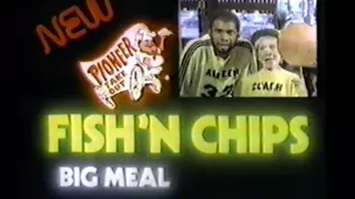 1981 Pioneer Chicken Fish and Chips "Kareem Abdul-Jabbar" TV Commercial