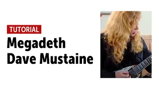 Video Guitar Workshop with Dave Mustaine (Megadeth)