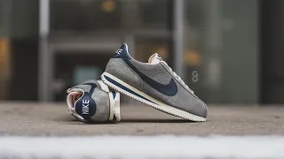 Size? x Nike Cortez "Flat Pewter / Dark Obsidian": Review & On-Feet