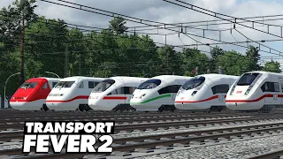 Transport Fever 2 Rennen: 🚆 Das große ICE Rennen 🚆 Welcher ICE holt sich den Sieg?