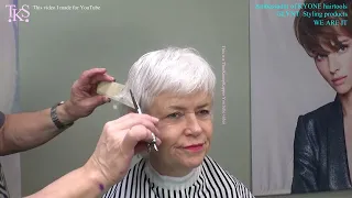 I feel so GOOD with short hair, Tos gets a PIXIE! Short hair tutorial by T.K.S.