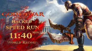 God of War 1 Very Hard Hacked Speed Run 11:40Min WR