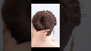 Extraordinary Messy Stylish Bun Hairstyle for Ladies